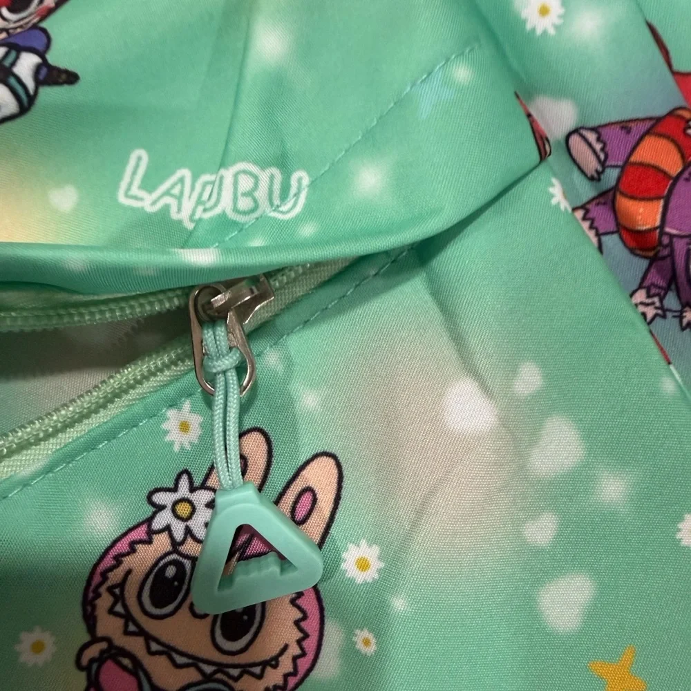 Labubu Mint Green Backpack with adorable celestial design, Brand New With Tags - Picture 6 of 14